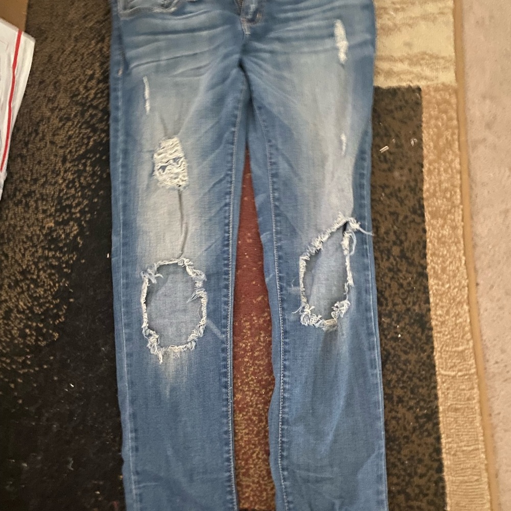Flying Monkey jeans high rise waist 24  skinny jeans l